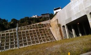 照片1坡地草格護坡